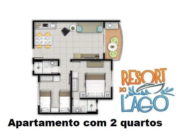 Resort Do Lago 1 Ou 2 Quartos Caldas Novas Ngoại thất bức ảnh